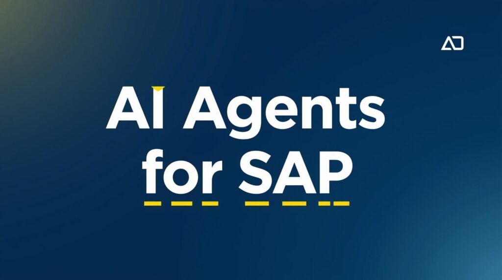 AI agents for SAP