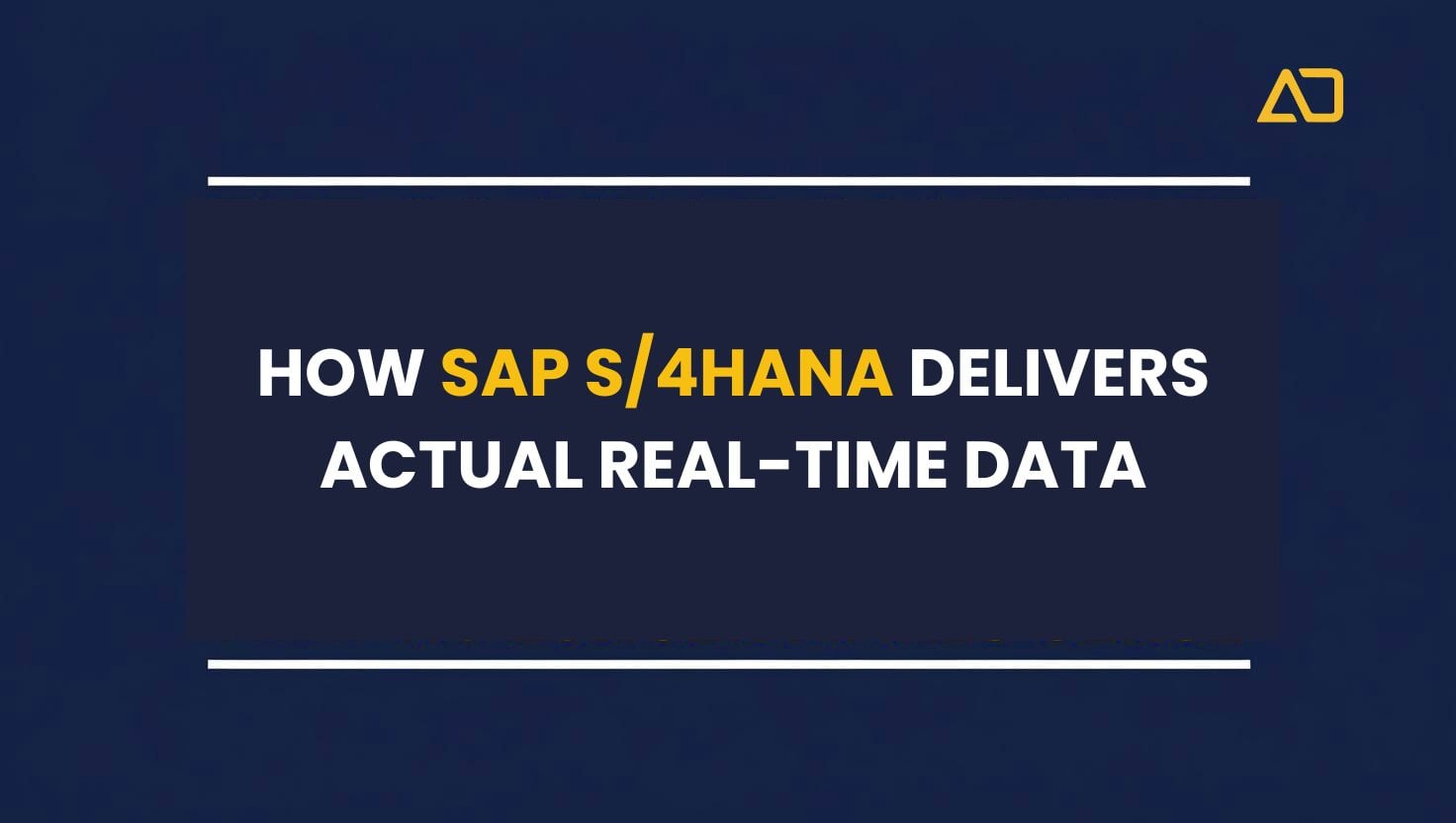 SAP S/4HANA
